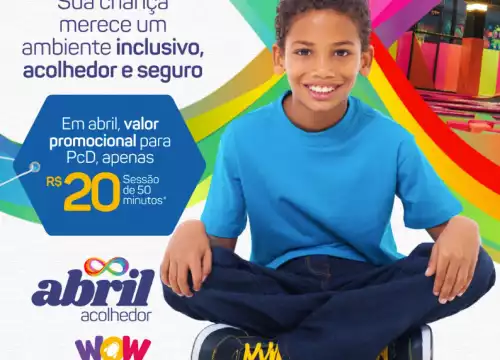 Espaço Multissensorial para Crianças Autistas no Wow Park Blumenau - Diversão e Inclusão para Todos